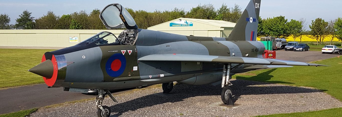XS456 at Skegness Airfield XS456 in the sun